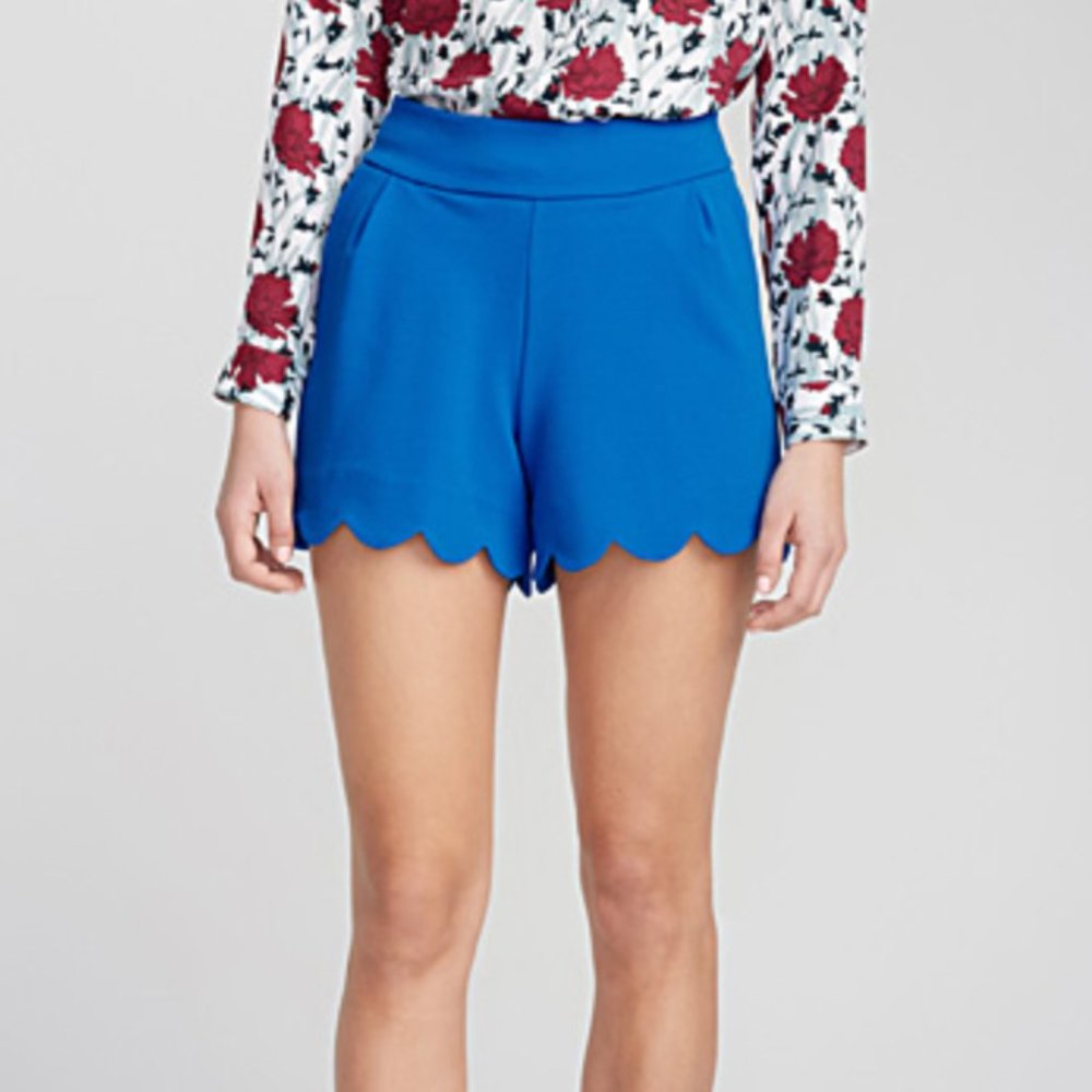 Blue, cute Icōne shorts